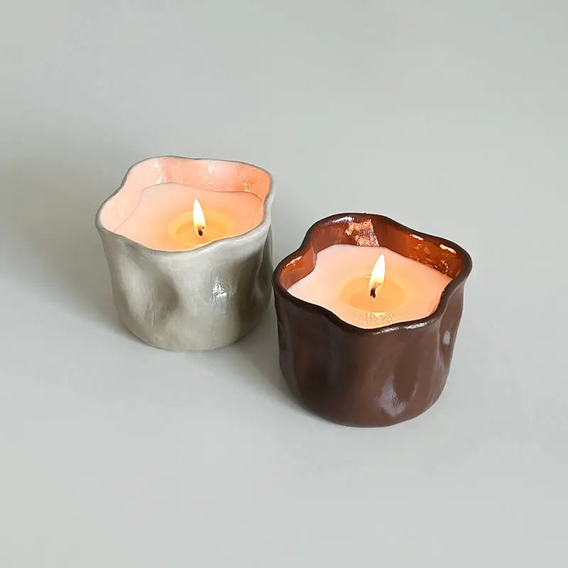 Dented candle making kit creation