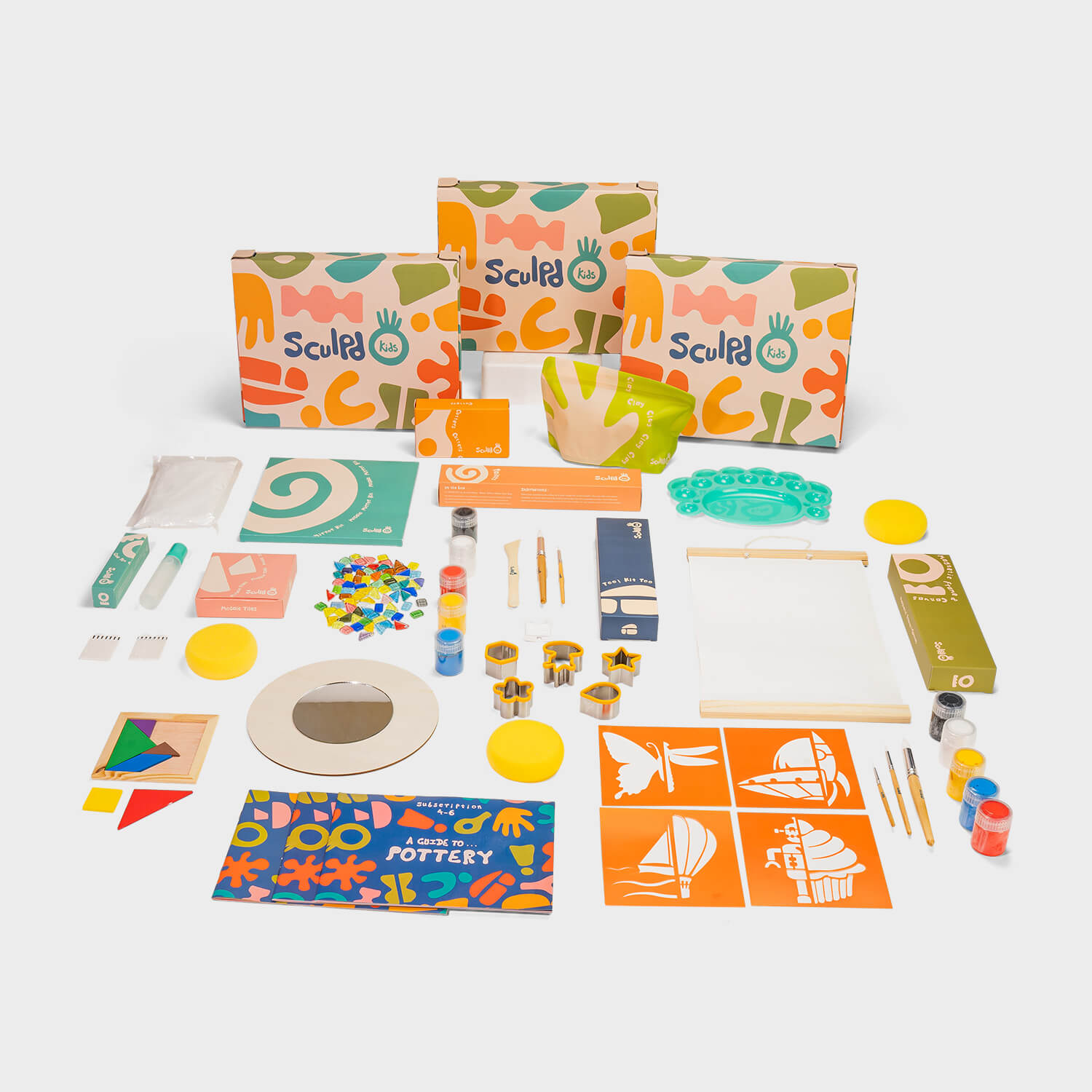 Sculpd Kids Ultimate Craft Bundle Sculpd Kids Sculpd Classic 4-6 Years