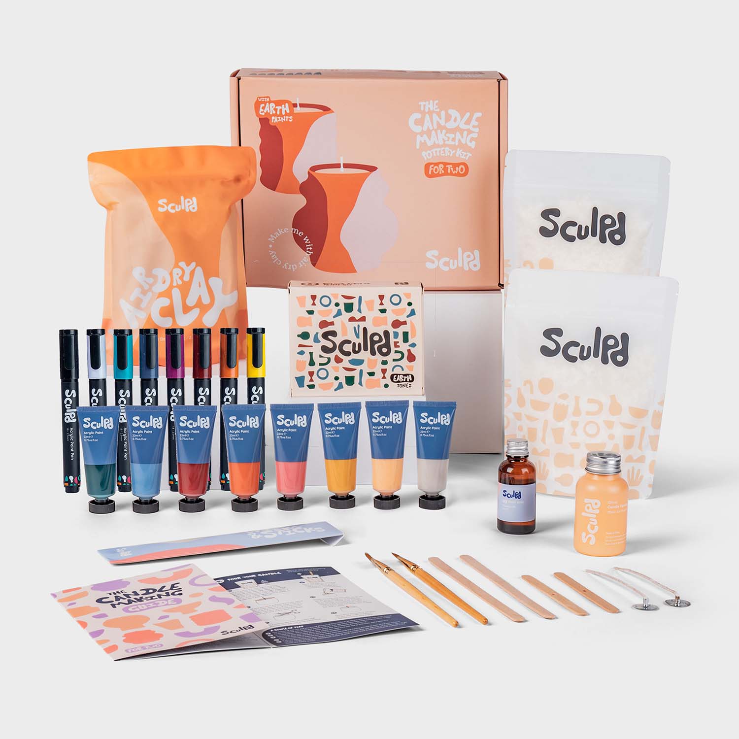 Sculpd Candle Making Kit for Two Limited Edition Holiday Bundle