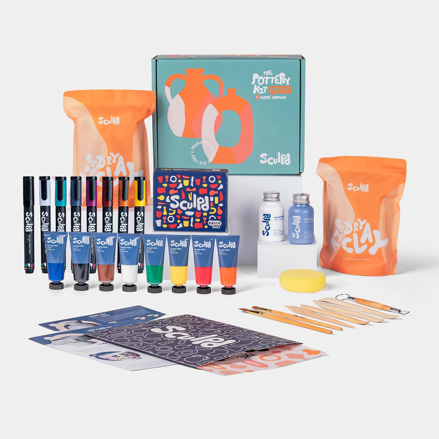 Sculpd Pottery Kit Limited Edition Holiday Bundle