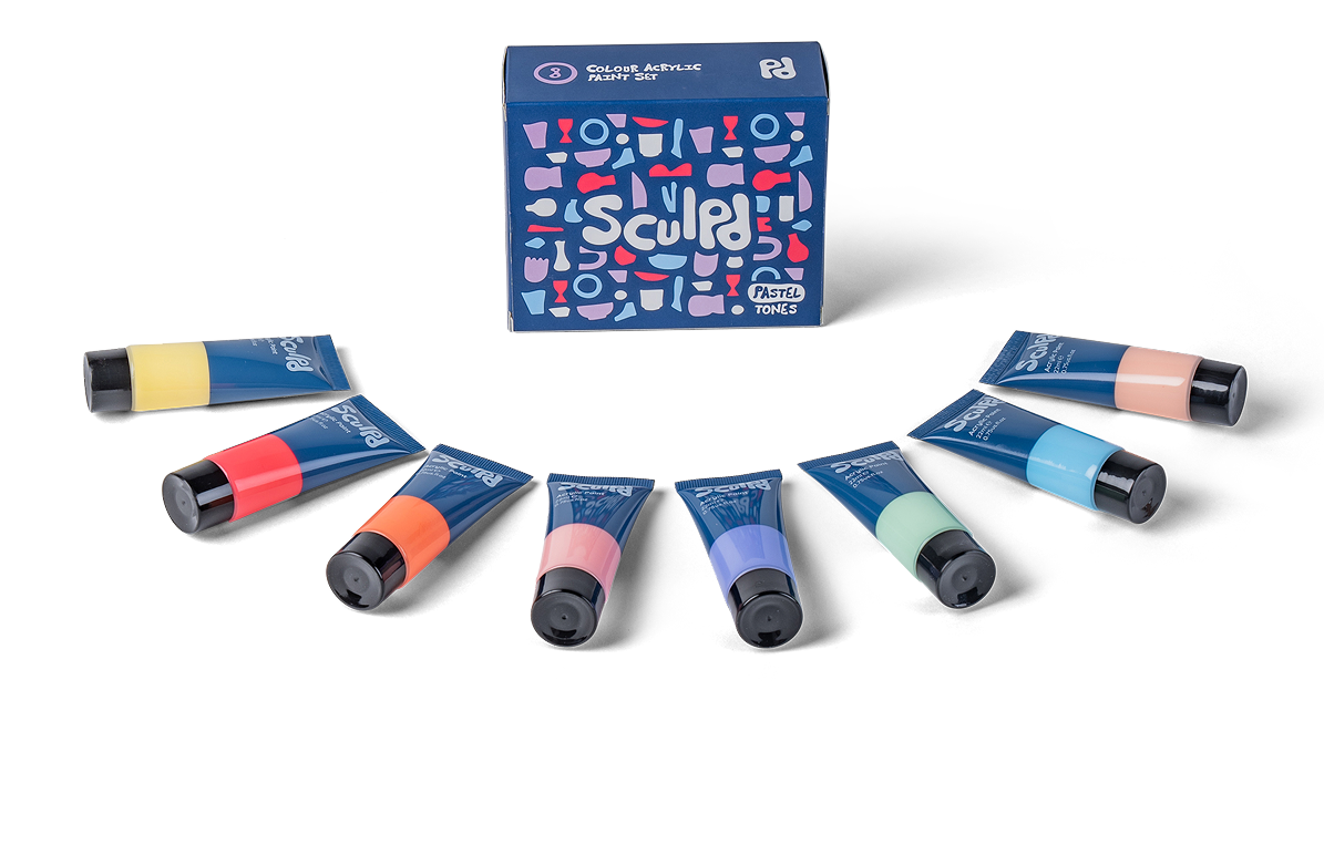 Pick your favorite color palette with our paint set