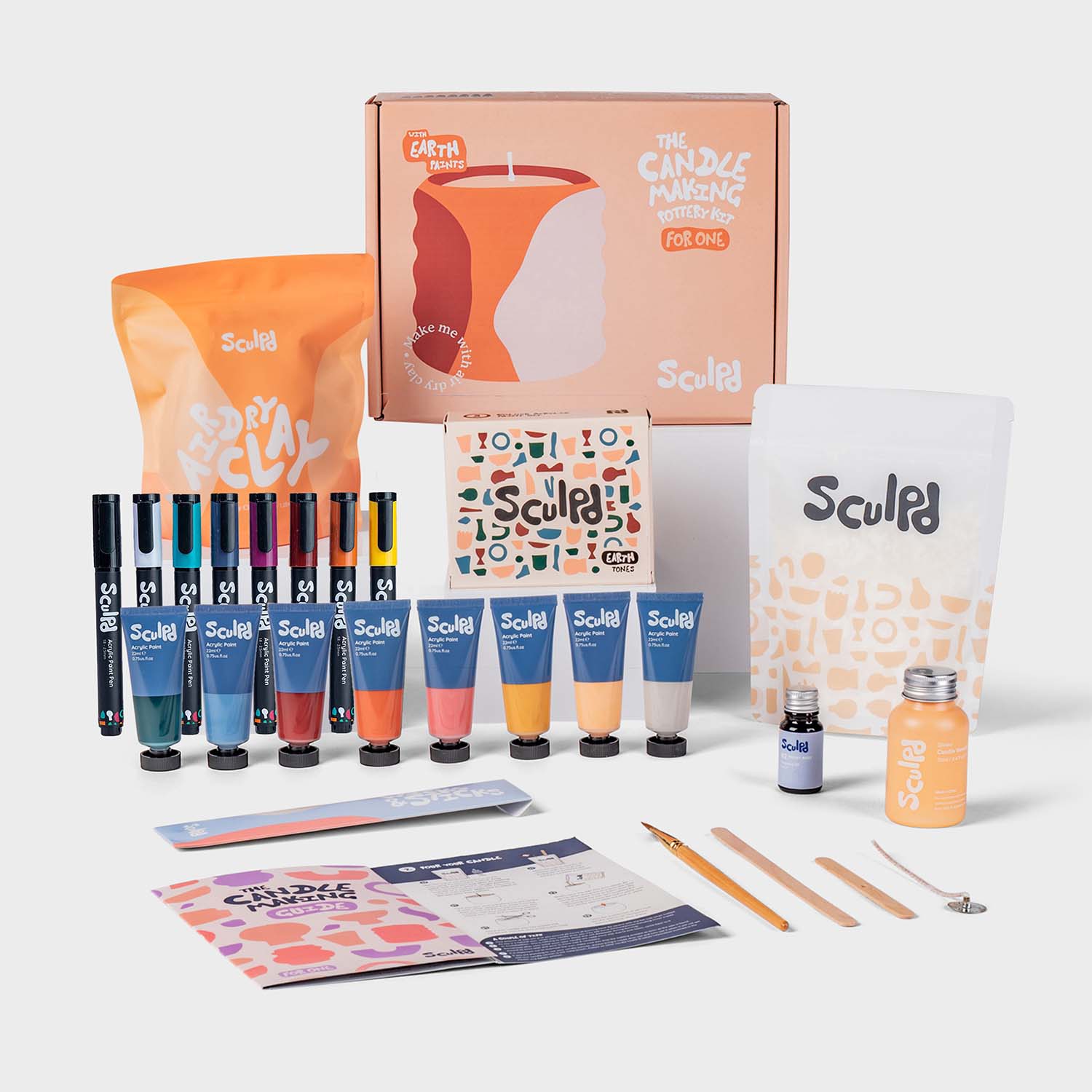 Sculpd Candle Making Kit for One Limited Edition Holiday Bundle