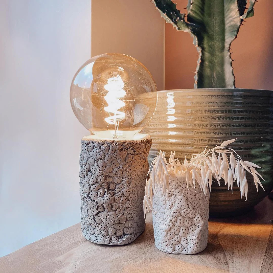 Coral texture filament lamp