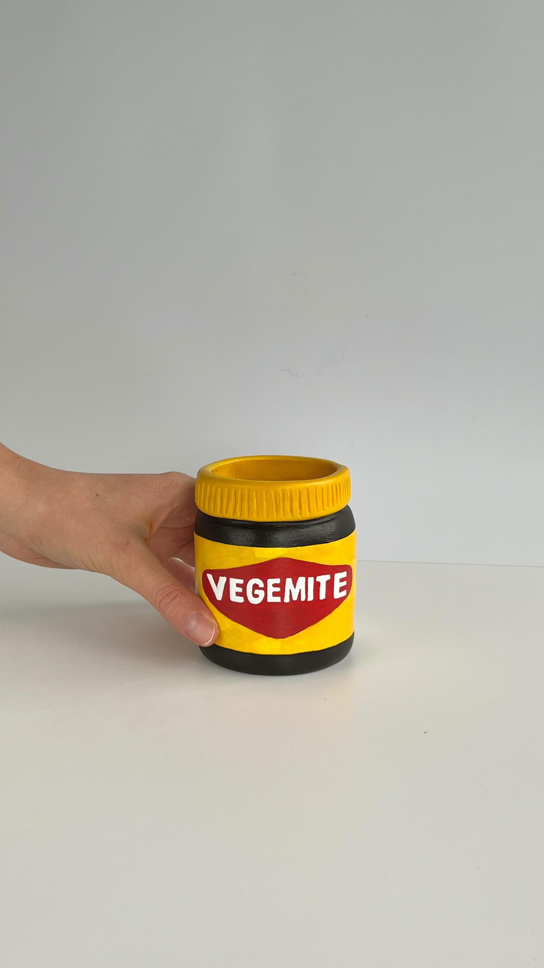 Sculdp vegemite pottery creation