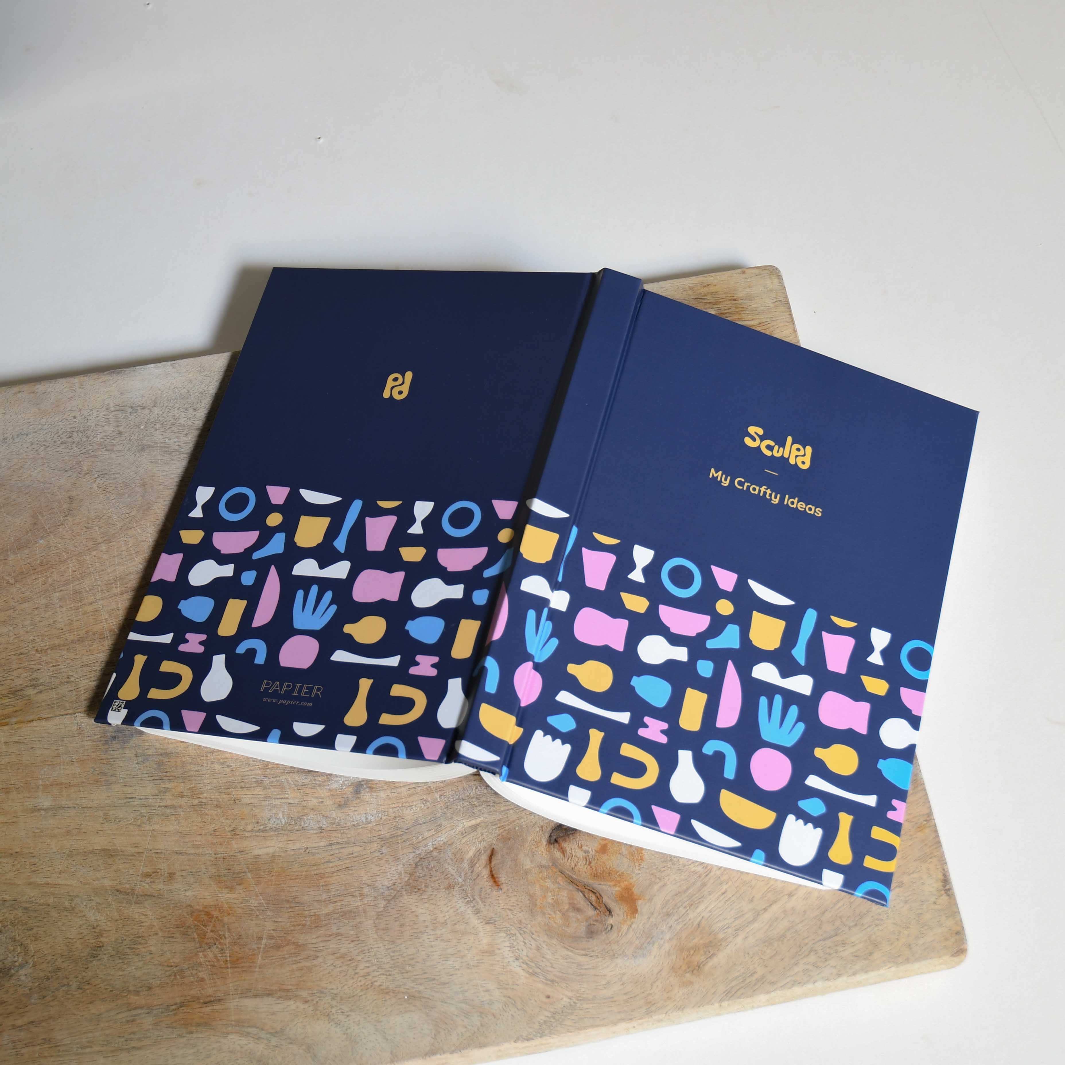 Sculpd x Papier Collaboration Sketchbook Accessories Sculpd